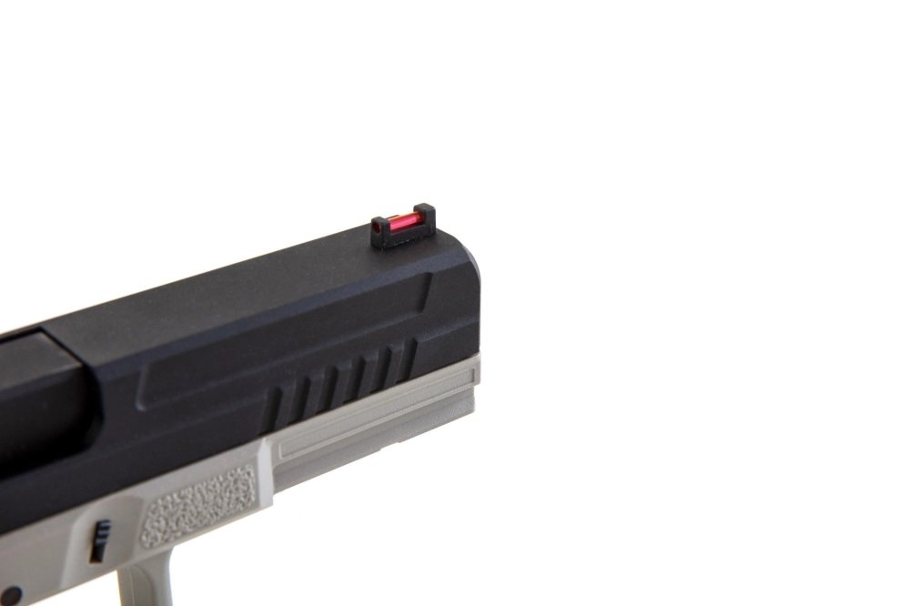 Pistola de airsoft KP-13 (CO2) - negro / gris