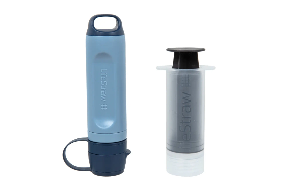 Filtro de paja LifeStraw Peak Solo Azul
