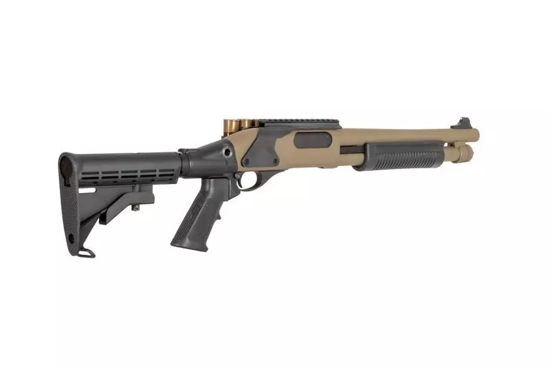 8873 fusil airsoft à pompe - demi-blanc (OUTLET)