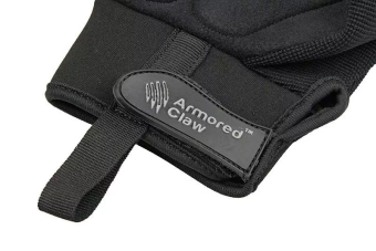 Armored Claw Shooter Cut Tactical Gloves - black