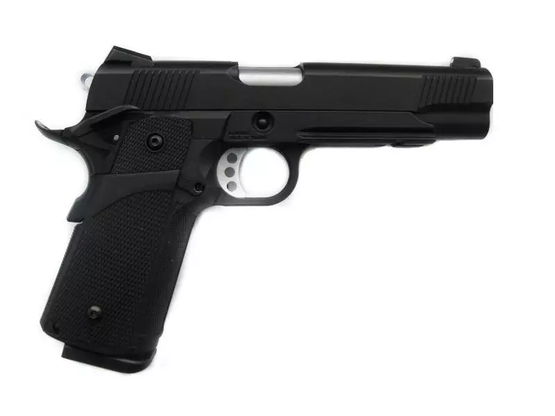 Réplique de pistolet KP-05 (à à green gas) - noir