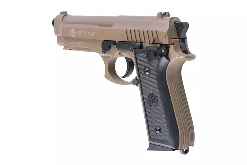 Replika sprężynowa pistoletu TAURUS PT92 - tan