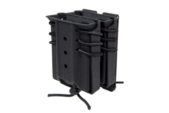 Support pour 2 chargeurs M4/M16 Wosport Urban Assault Quick Pull Noir