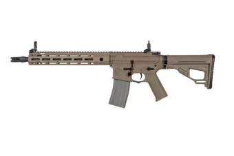 Réplique fusil Helios KAC SR-16E Mod2 M-LOK - Terre foncée