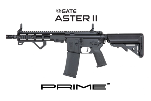 Airsoft geweer Specna Arms SA-P23 Prime™ Aster II ETU met brushless motor Zwart
