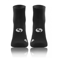 Sesto Senso Chaussettes de sport en tissu éponge AMZ Noir