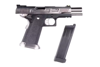 Pistolet airsoft Hi-capa 5.1 Force T.REX - argenté