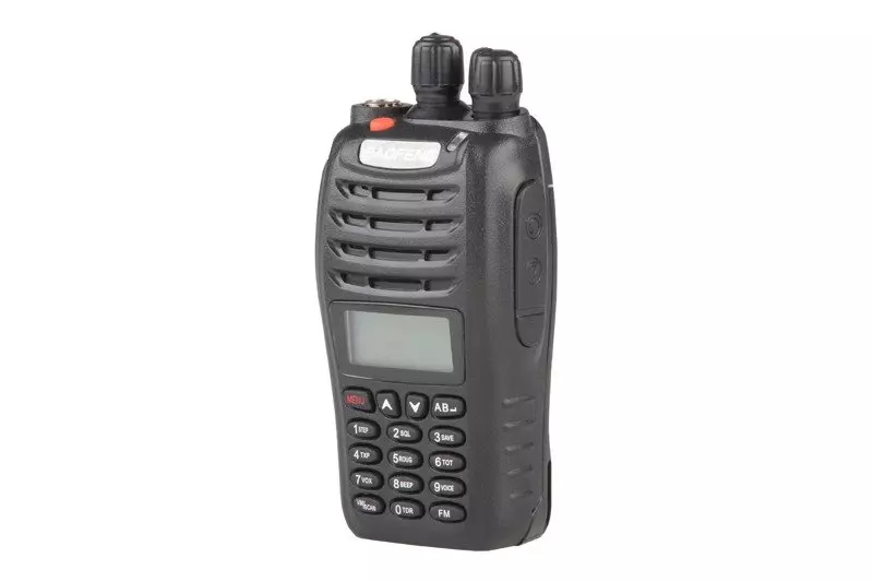Radio portátil Baofeng UV-B5 de dos canales (VHF / UHF), 1/5W