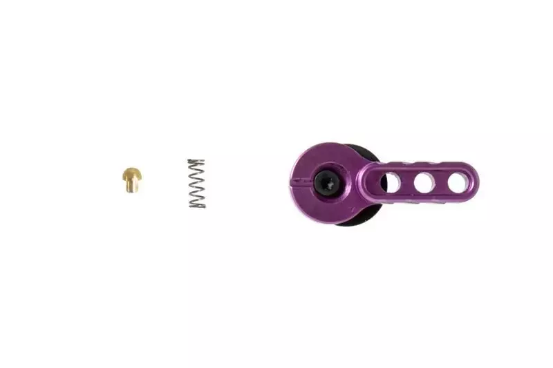 Selector de modo de disparo CNC para réplicas M4/M16 - púrpura