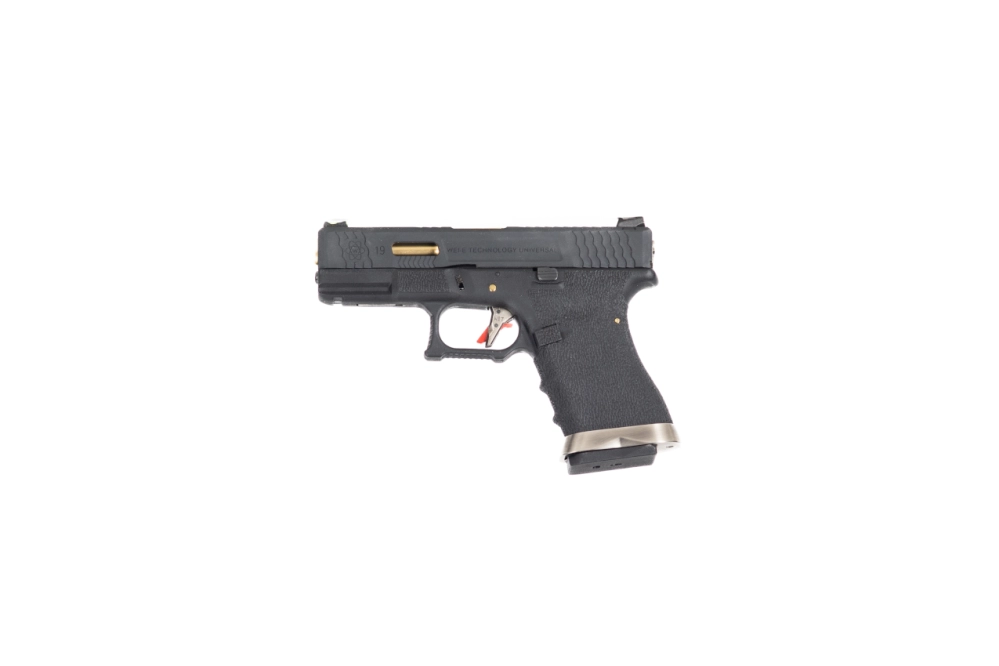 Replika pistoletu G Force G19 T1 -Czarny/ Złoty (OUTLET)