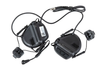 Actieve gehoorbeschermers Earmor M32H Plus Zwart