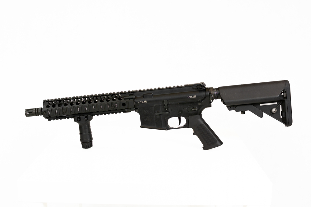 DD MK18 MOD I carbine replica - black UPGRADED (OUTLET)