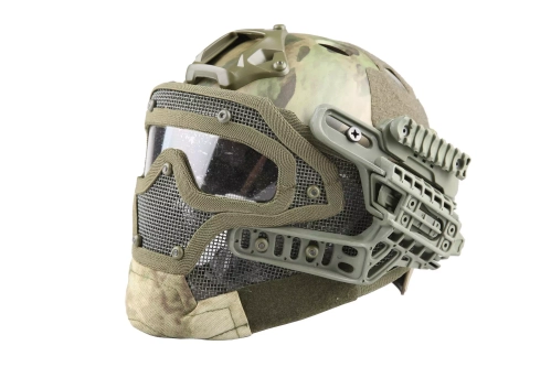 FAST PJ G4 Systeemhelm replica met gelaatsscherm - ATC-FG
