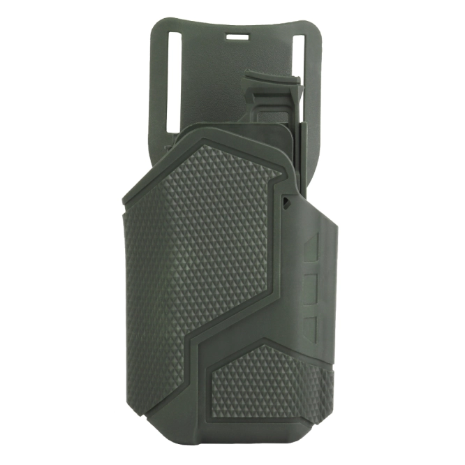 Wosport universal holster for pistols with X300A flashlight GB-81 Olive Green