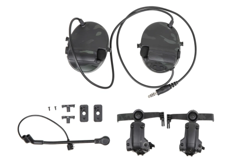Active hearing protectors Wosport C5 HD-24 MC Black