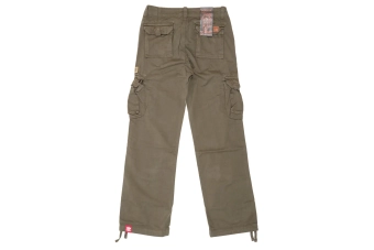 Pantalón Alpha Industries Jet Oliva Oscuro