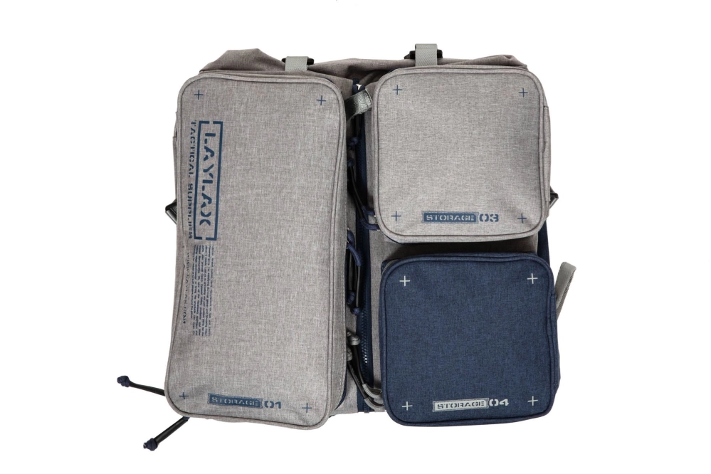 Pokrowiec Container Gun Case - szary / navy