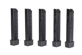 Jeu de 5 balles magazynks mid-cap 110 pour répliques APC9