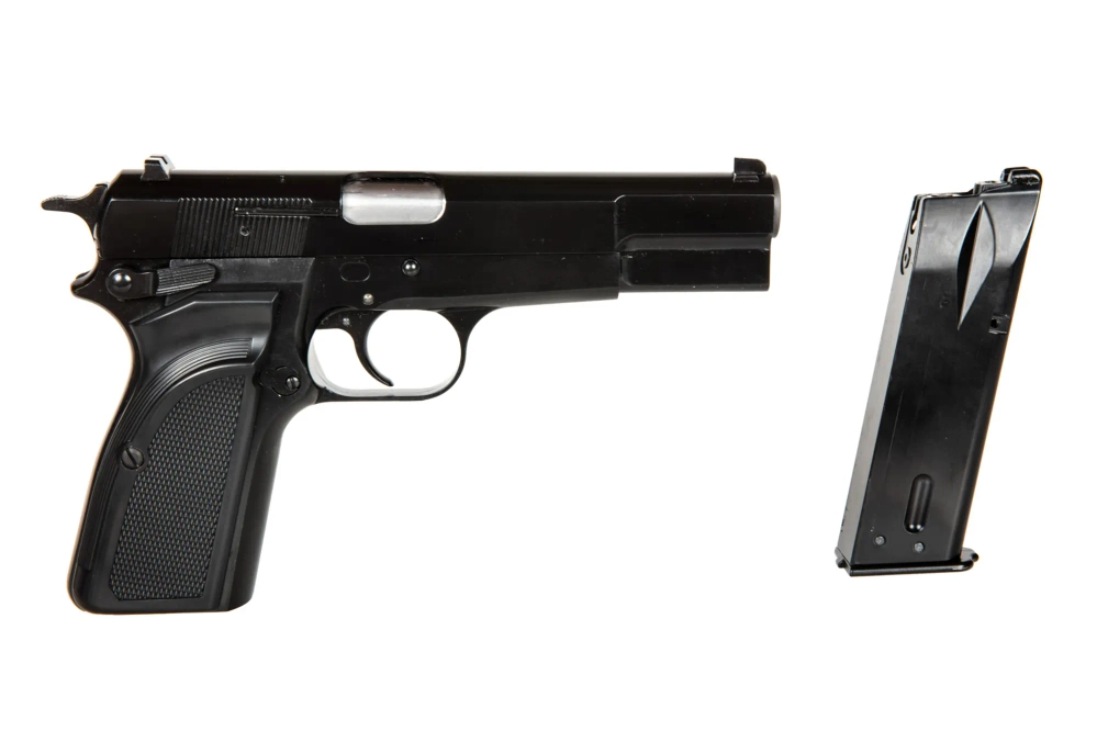 Pistolet airsoft Browning Hi Power MK III - Noir 