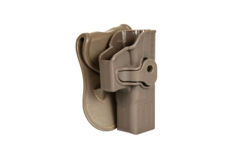 Holster for Glock style pistols - Tan