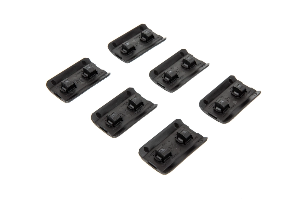 Set of 6 M-LOK® Type 2 Rail Covers - Black