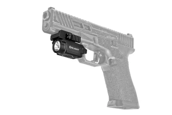 Latarka taktyczna BALDR Mini RL z celownikiem laserowym - czarna