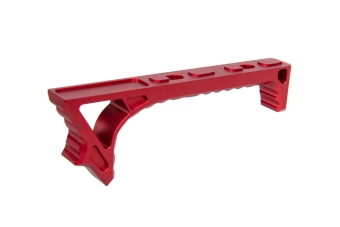 Angled Hand Stop Grip for Keymod Rail, Red