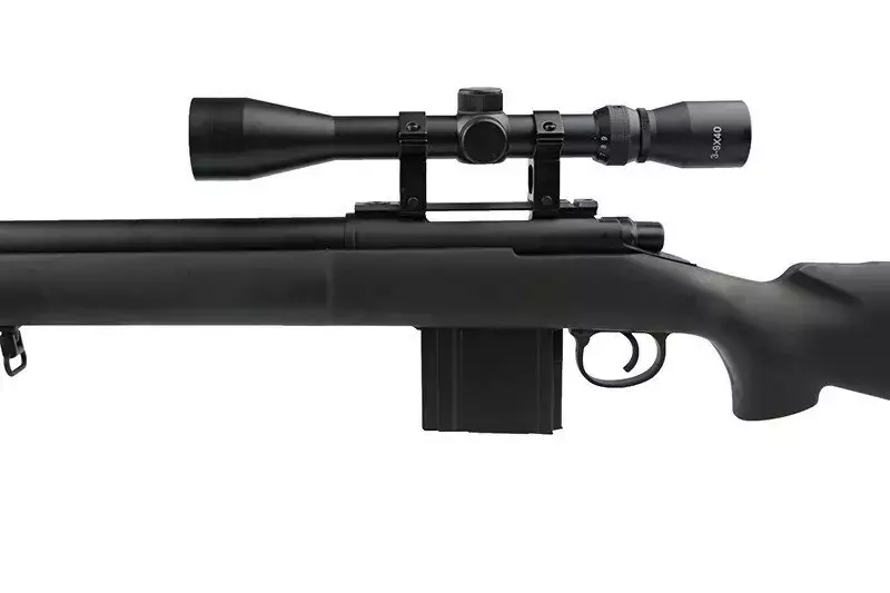 Fusil de airsoft rifle de francotirador MB4404D - con mira y bípode