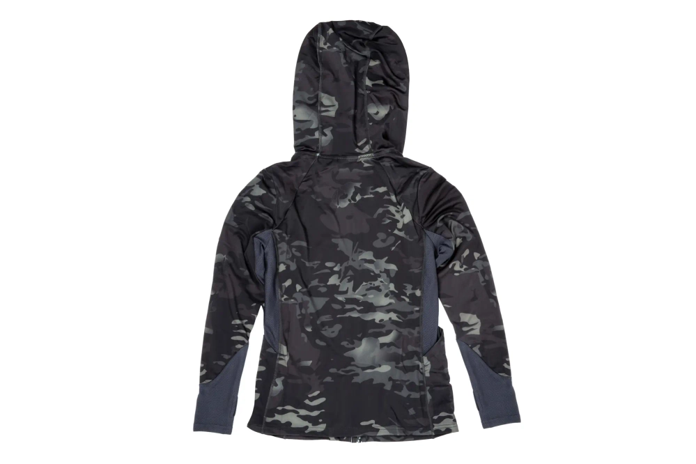 Strečová bunda s kapucí - Multicam Black