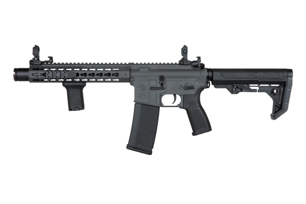 Replika karabinka SA-E07 EDGE™ Gray  - Light Ops Stock