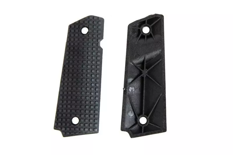 Polymer TYPE B Grip Panels for Colt 1911 Pistols - Black