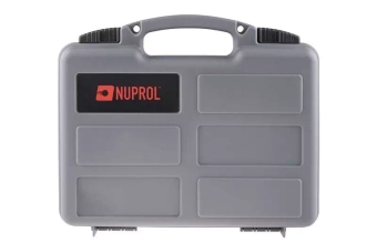 Walizka na pistolet Nuprol pistol case - szara