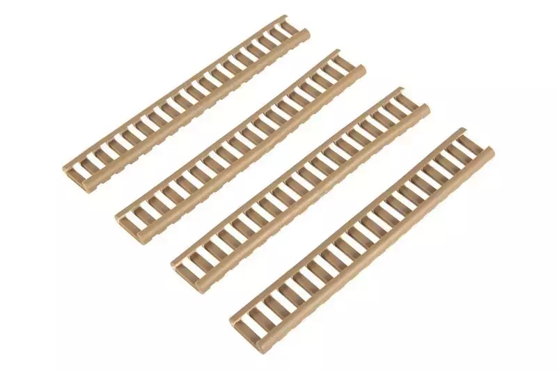 Jeu de 4 housses pour rails RIS - Tan