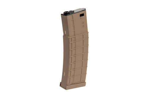 Dlouhé zásobník mid-cap 150 kuliček pro zbraní M4/M16 - tan