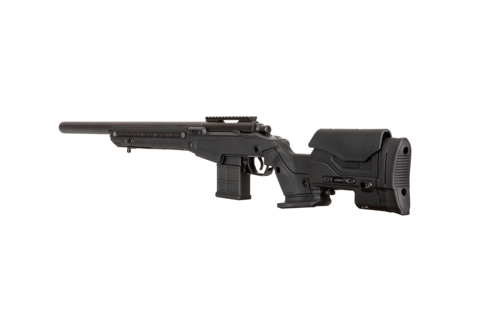 Fusil de airsoft rifle de francotirador AAC T10-S - negro