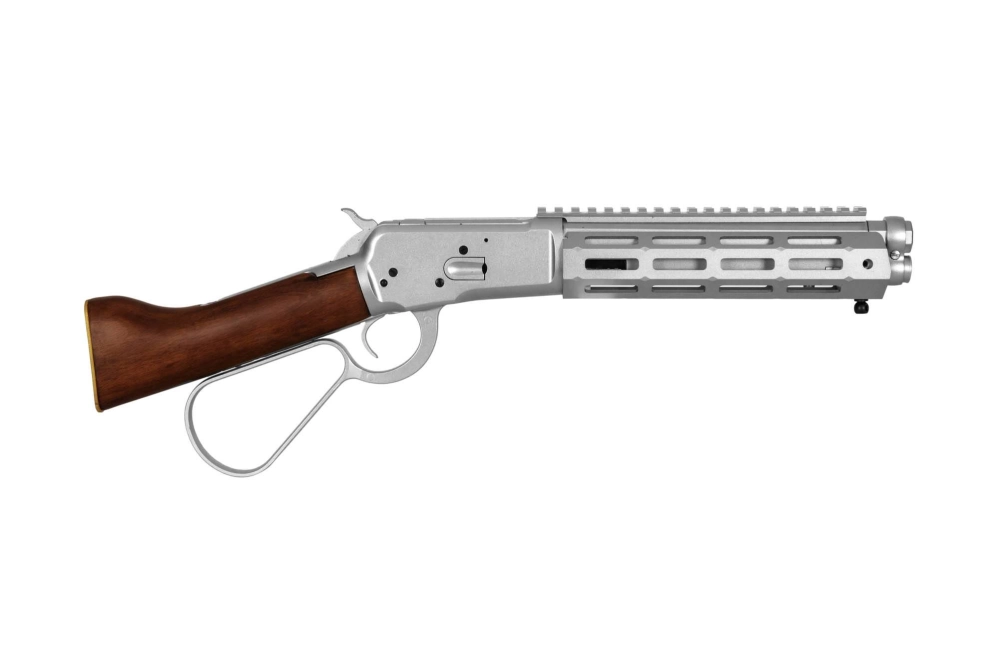 Rifle replica 1873R (Real Wood) - silver (OUTLET)