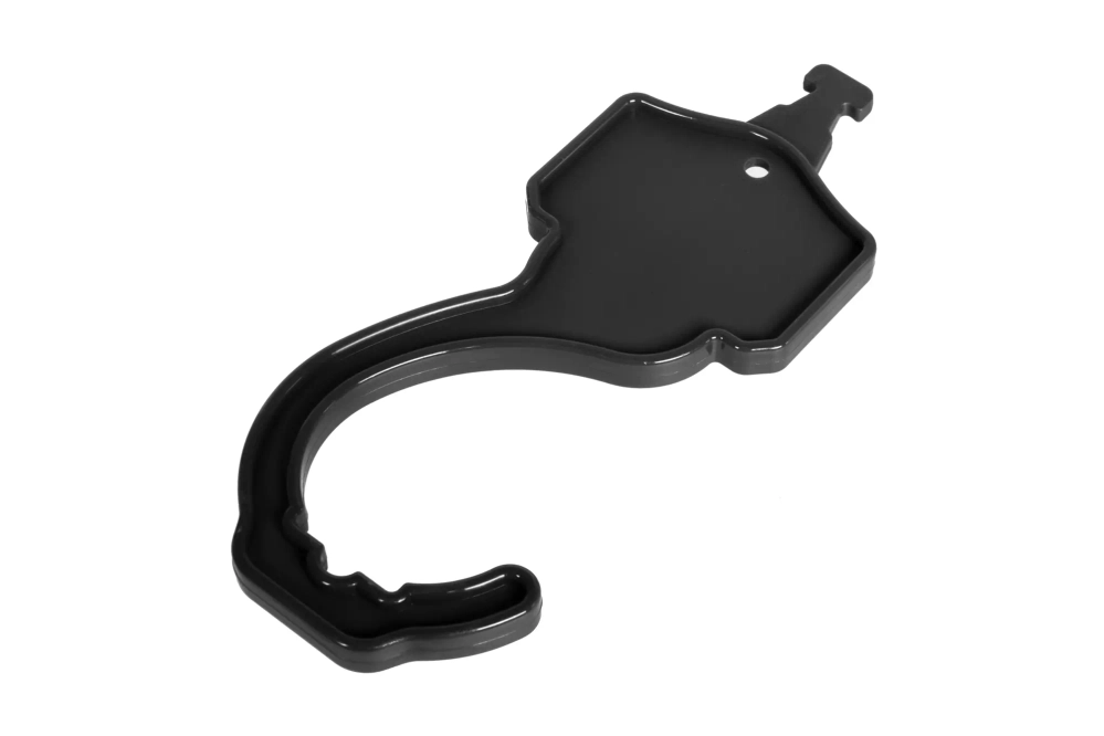Tactical equipment hook Black