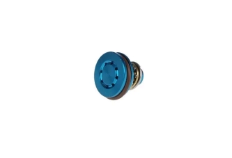 Ball bearing piston head