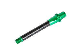 Cañón exterior de carbono de 6 pulgadas de largo para réplicass M4/M16 - Verde