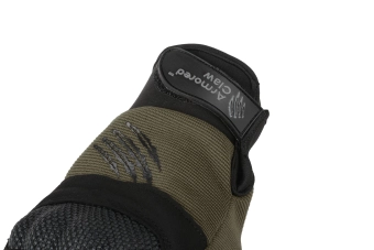Gepantserde Claw Shield Cut Tactical Handschoenen - olijfgroen