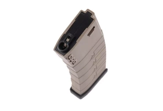 Zásobník mid-cap 120 kuliček pro M4/M16 (5 ks) - hnědá/černá