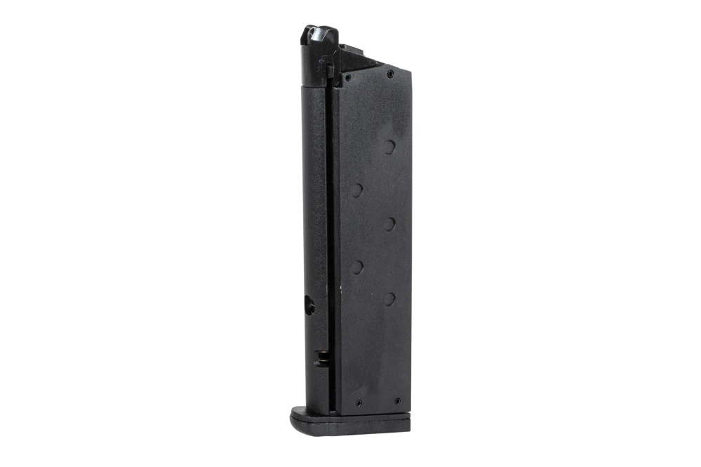 Cargador Green Gas Cybergun de 15 bolas para réplicas MEU 1911
