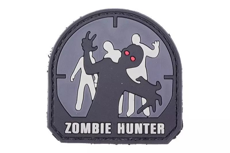 3D patch – Zombie Hunter - black
