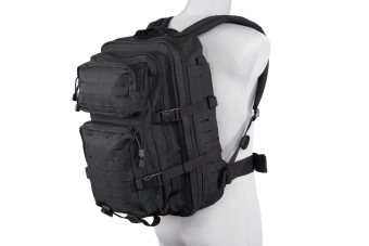 Laser-Cut medium patrol backpack - black