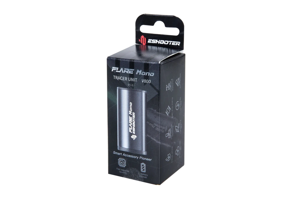 Tracer E-Shooter FLARE MONO Tlumič hluku černý