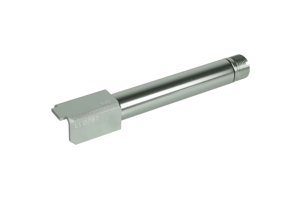 G19 Gen4 "2 Way Fixed" Non-Recoiling External Barrel - Grey