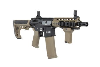 Specna Arms RRA SA-P12 PRIME™ HAL™ ETU Light Ops Stock airsoft Carbine High Torque Half-Tan Version