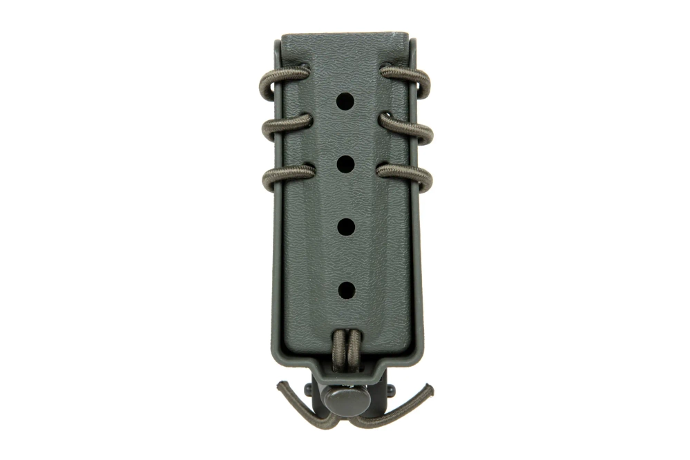 Portacargador Wosport Urban Assault Long Quick Pull 9mm Oliva