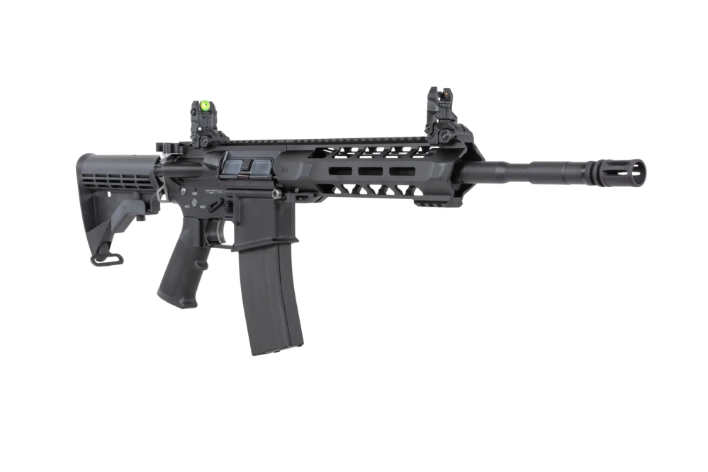 Carabine airsoft SRC DUAL POWER SR4 ZAROS GBB avec chargeur à green gas