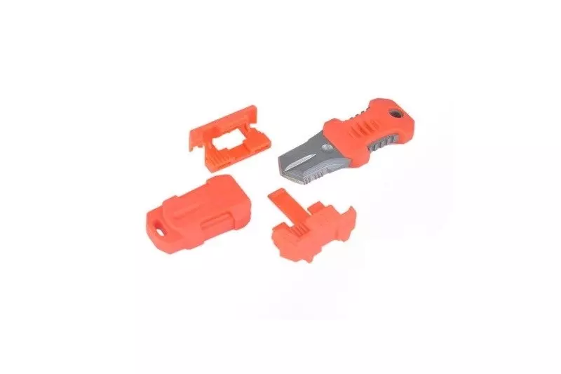 Taktický kapesní nůž - oranžový